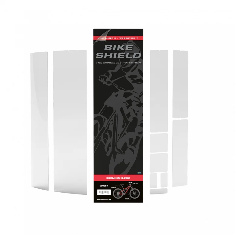 HKT THE FULL MONTYFRAME AND FORK KIT GLOSS CLEAR