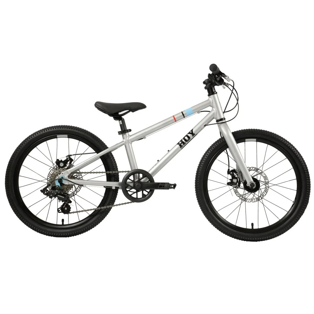 HOY Pentland 20in Kids Bike, 7 Speed – Silver