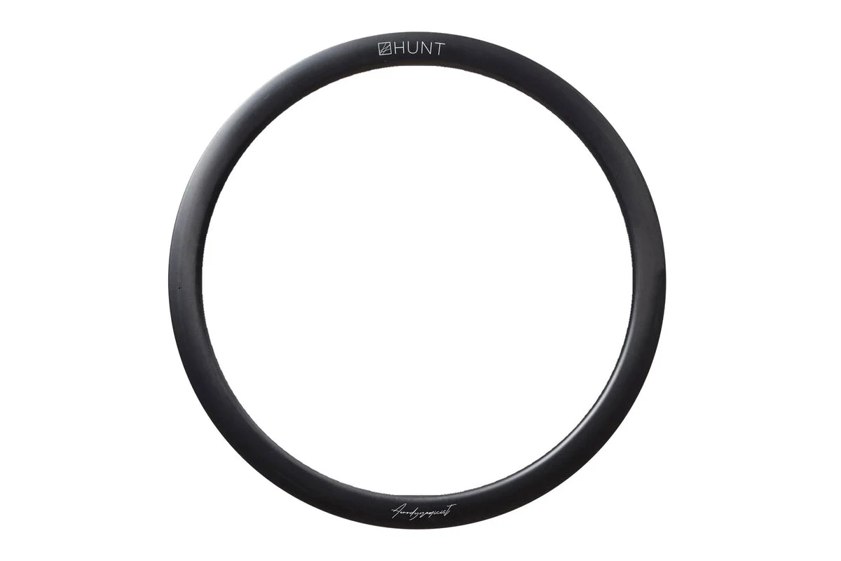 HUNT 44 Carbon Aerodynamicist UD Disc Rim | Front