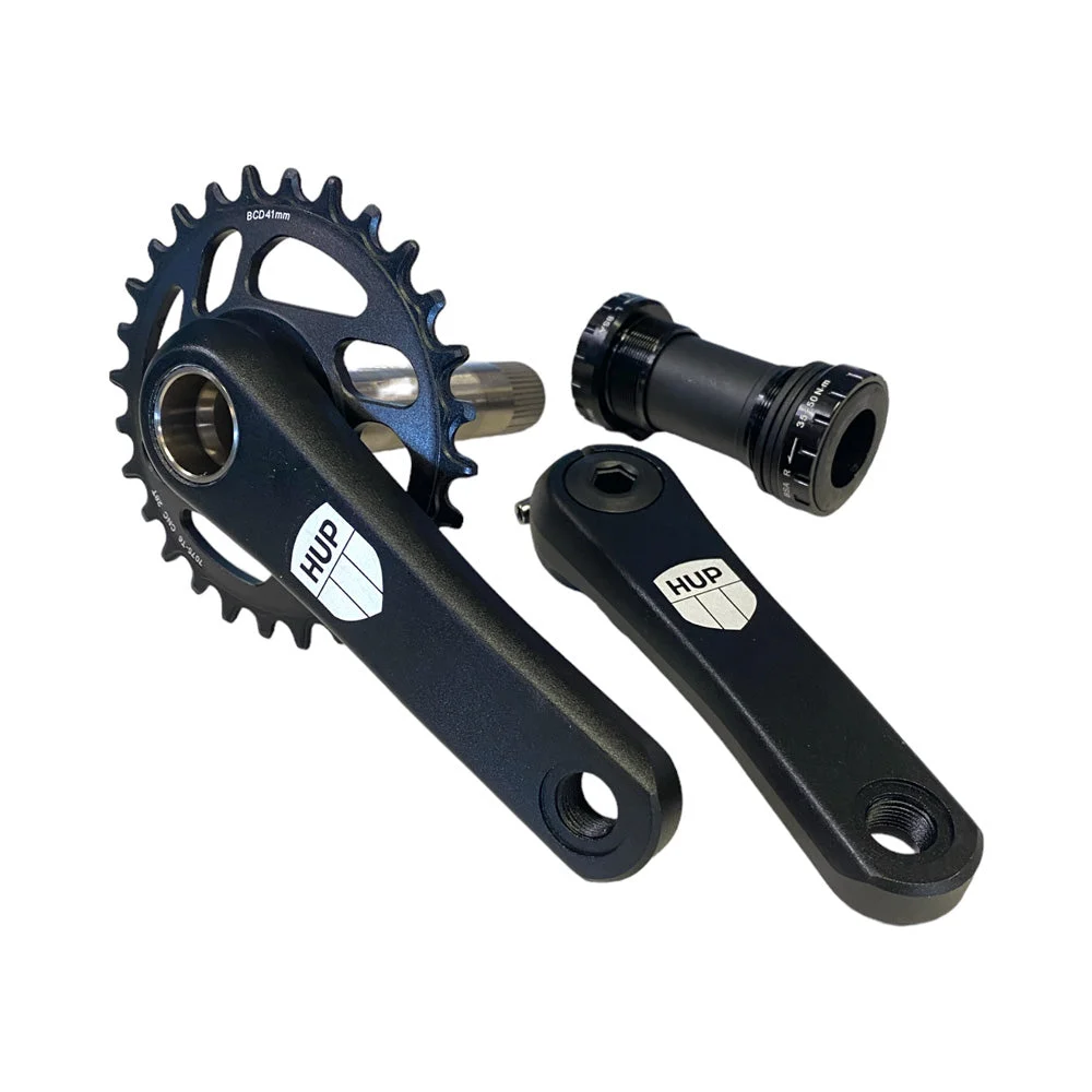 HUP 2-piece Road/CX/XC crankset