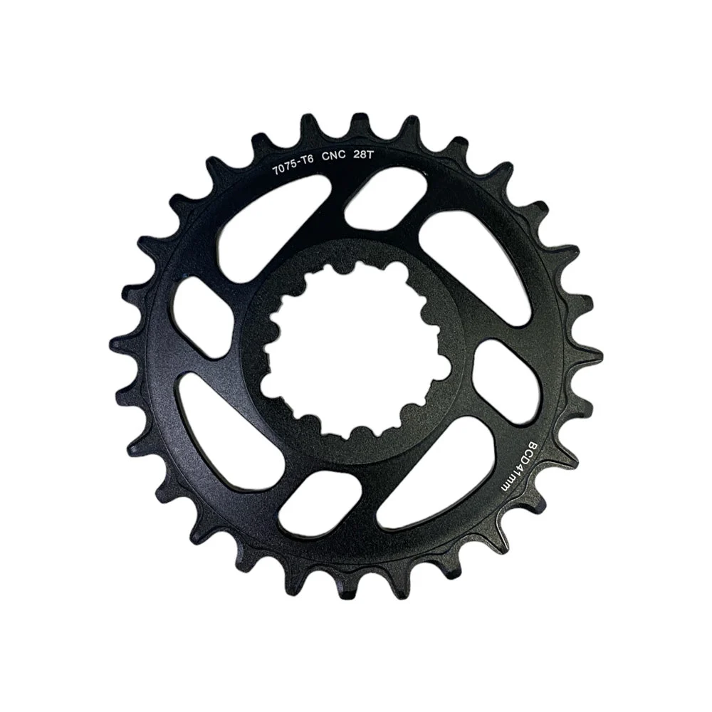 HUP DM 3-bolt Narrow-Wide Chainrings (for HUP 2-piece cranks)
