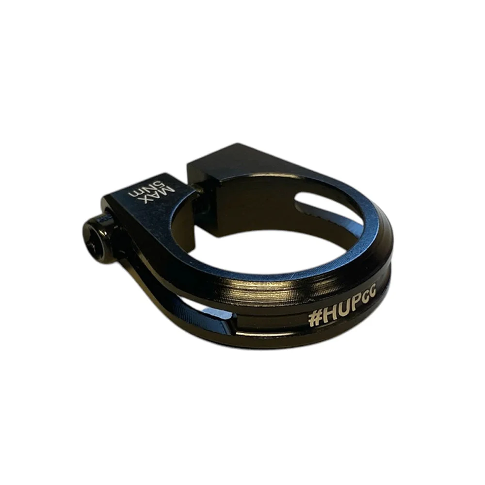 HUP Lightweight 6061 31.8mm Aluminium Alloy Seat Post Clamp: 27.2mm Seat Post