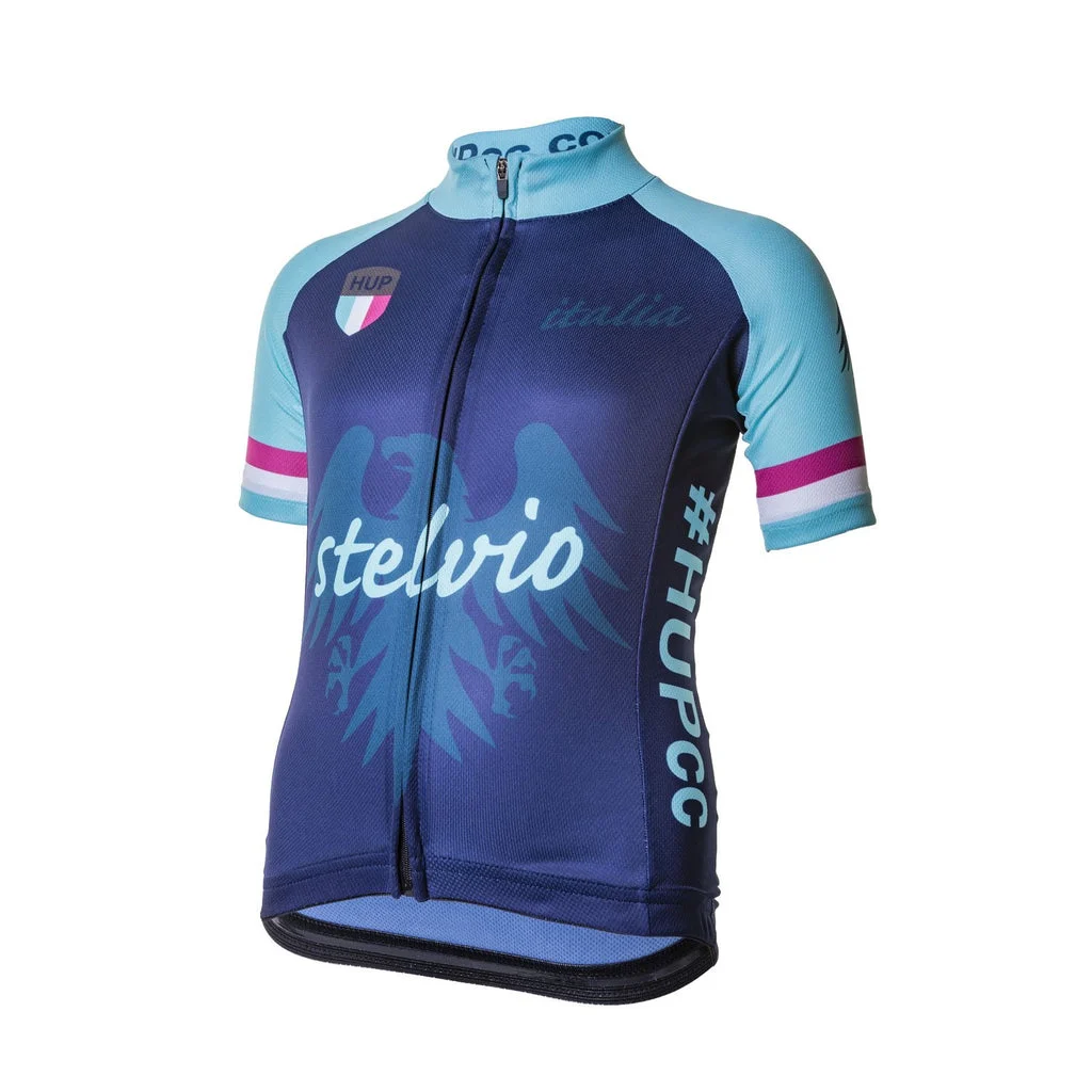 HUP Stelvio Kids Short Sleeved Cycling Jersey