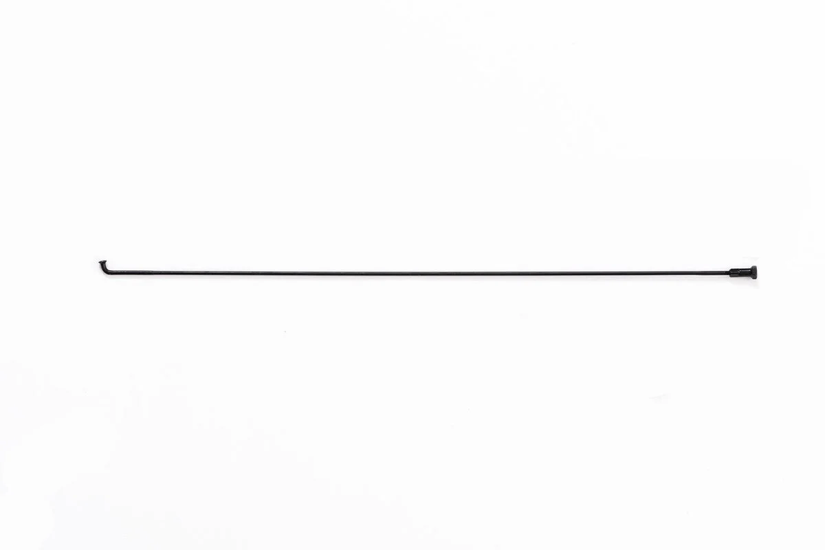 IC399 Spoke Bundle | Front | Drive Side | DB1416-14G | J-Bend | Rounded | 296mm | Black