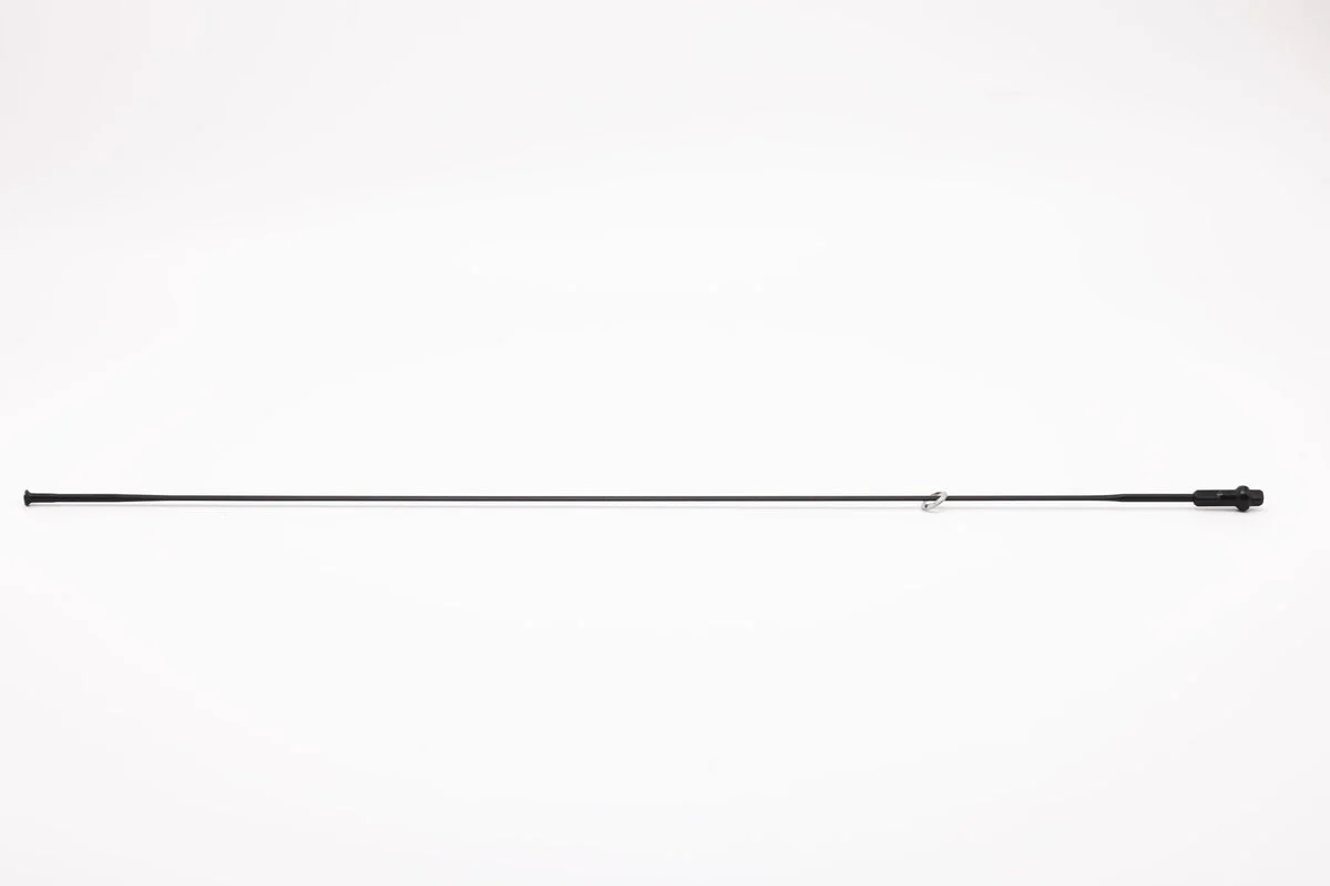 IC409 Spoke Bundle | Rear | Non-Drive Side | TB2017-14G | Straight-Pull | Rounded | 286mm | Black