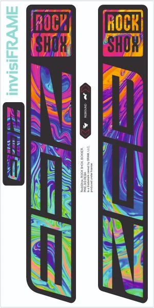 InvisiframeRock Shox Zeb 2023 Decal