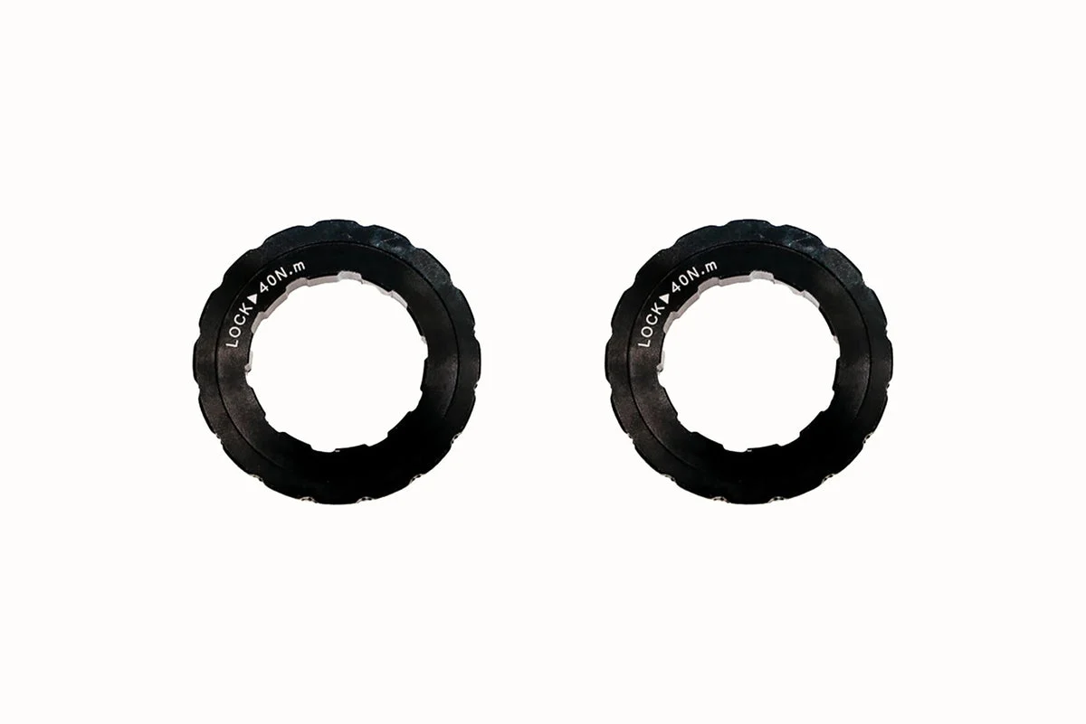 Lockrings | Pair | Aluminium | Black
