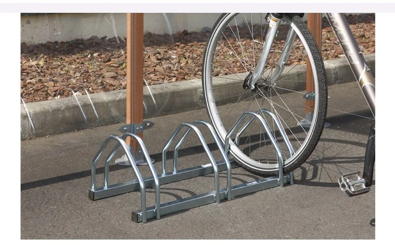 Mottez Storage 3 Bike Floor Mount