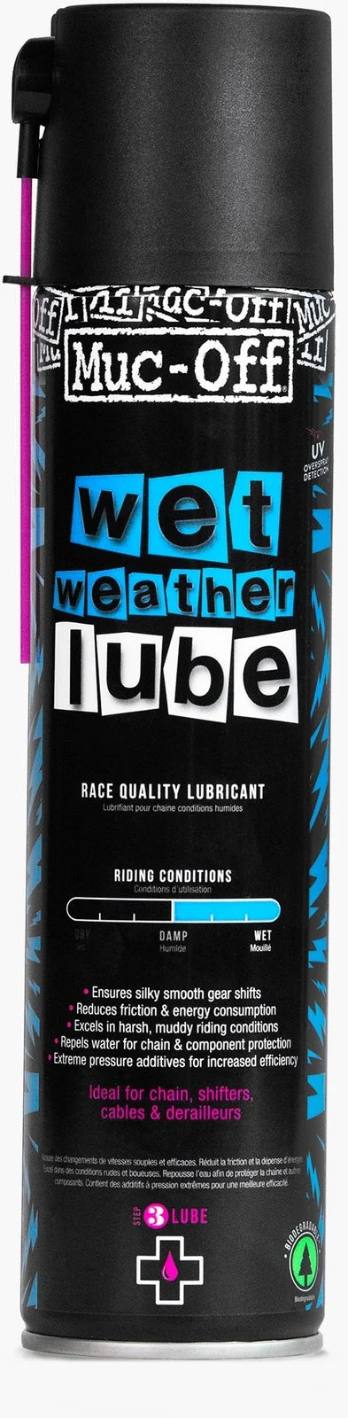 Muc-Off Wet Weather Lube Aerosol