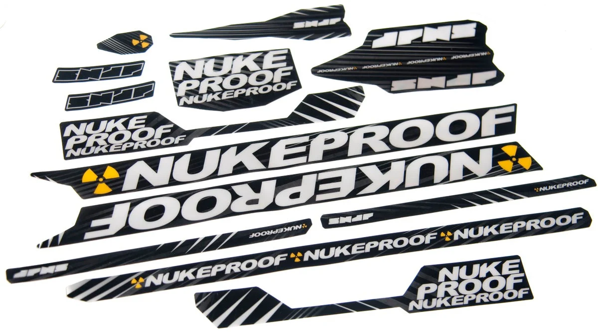 Nukeproof Frame 2012 Decal Kit, Choose from List