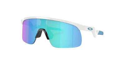 Oakley Resistor Youth Polished White w/ Prizm Sapphire