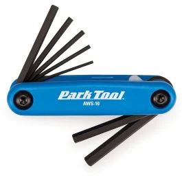 Park Tool AWS10C - Fold-Up Hex Wrench Set