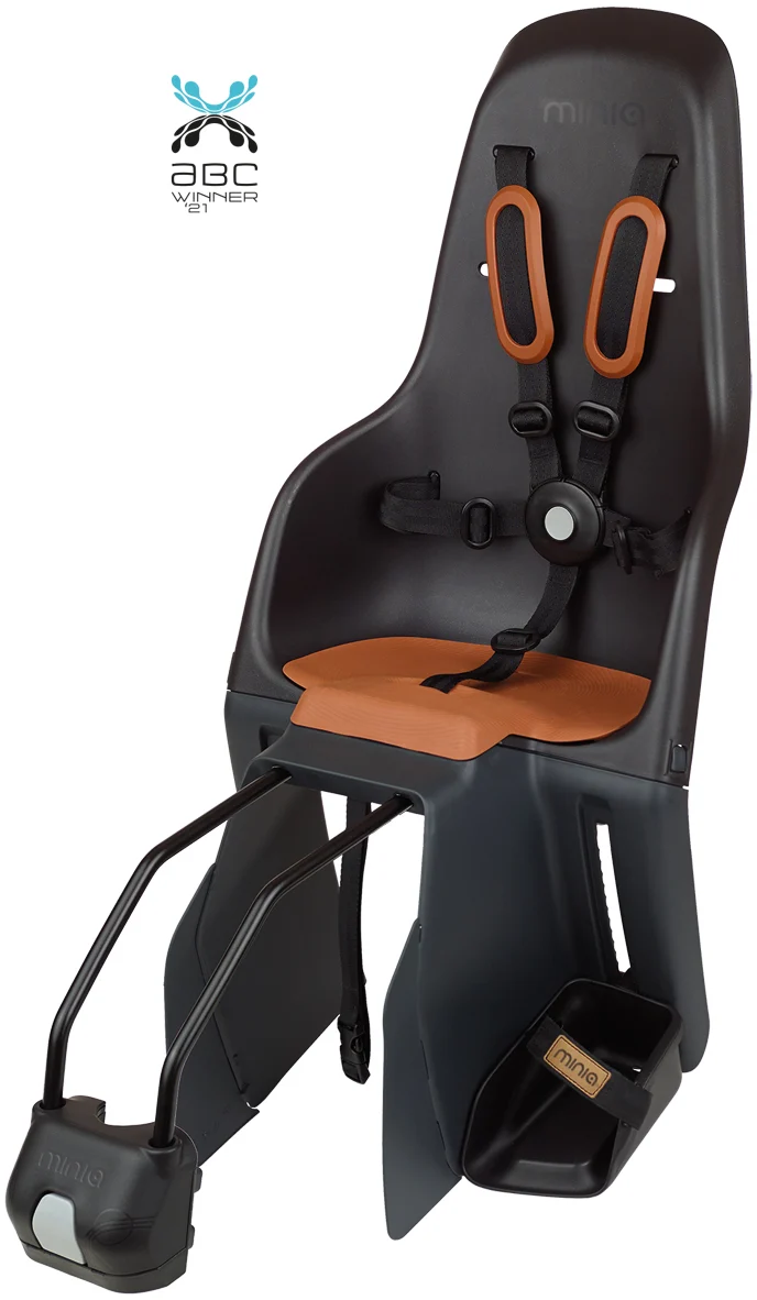 Polisport MiniaCompactAdjustableFFChildSeatinBlack