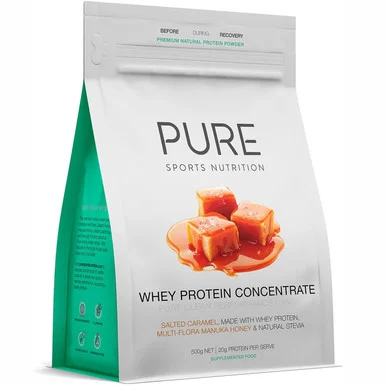 Pure Whey Protein 500g Powder Salted Caramel