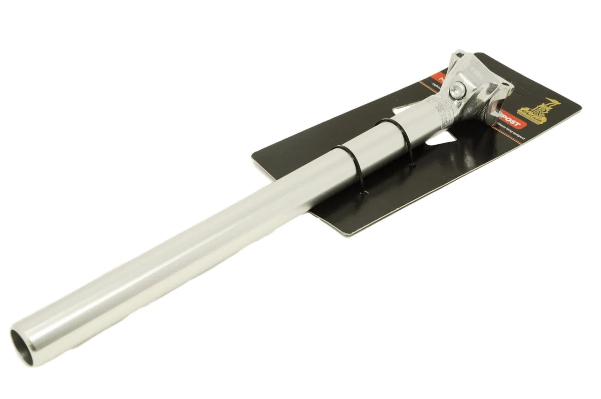 RALEIGH MTB SEAT POST 28.6mm x 400mm (16") ALLOY SADDLE STEM MICRO ADJUST TOP