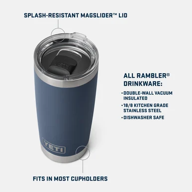 Rambler 20oz (591ml) Tumbler w/MS