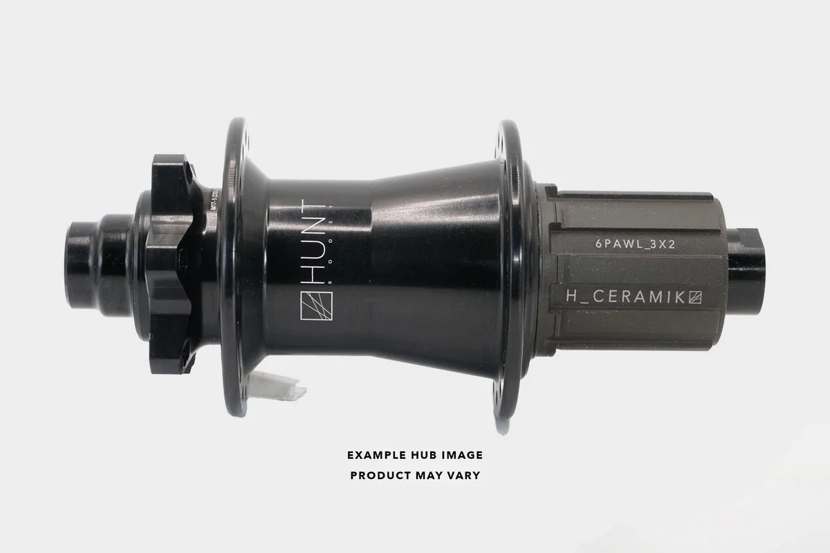Rear Hub | Engage 17 Boost | 6-Bolt | 28 Hole | Black