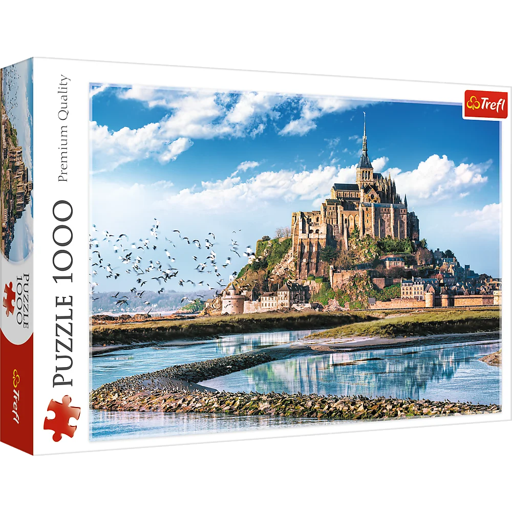 Trefl Mont Saint-Michel, France 1000 Piece Puzzle