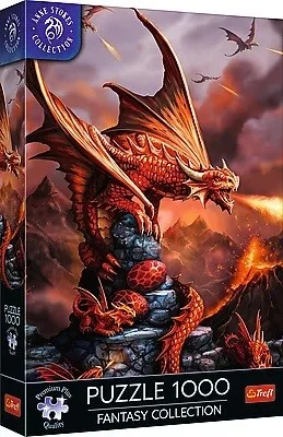 Trefl Fantasy Collection: Fire Dragon 1000 Piece Puzzle