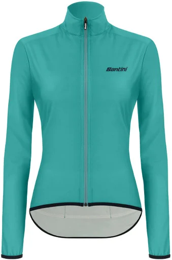 Santini SMS Nebula Puro Womens Wind Jacket Aqua