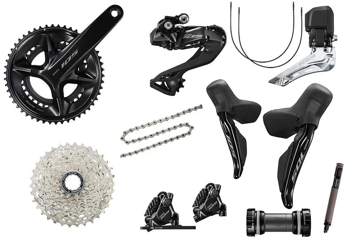 Shimano 105 R7170 Di2 12-Speed Disc Groupset