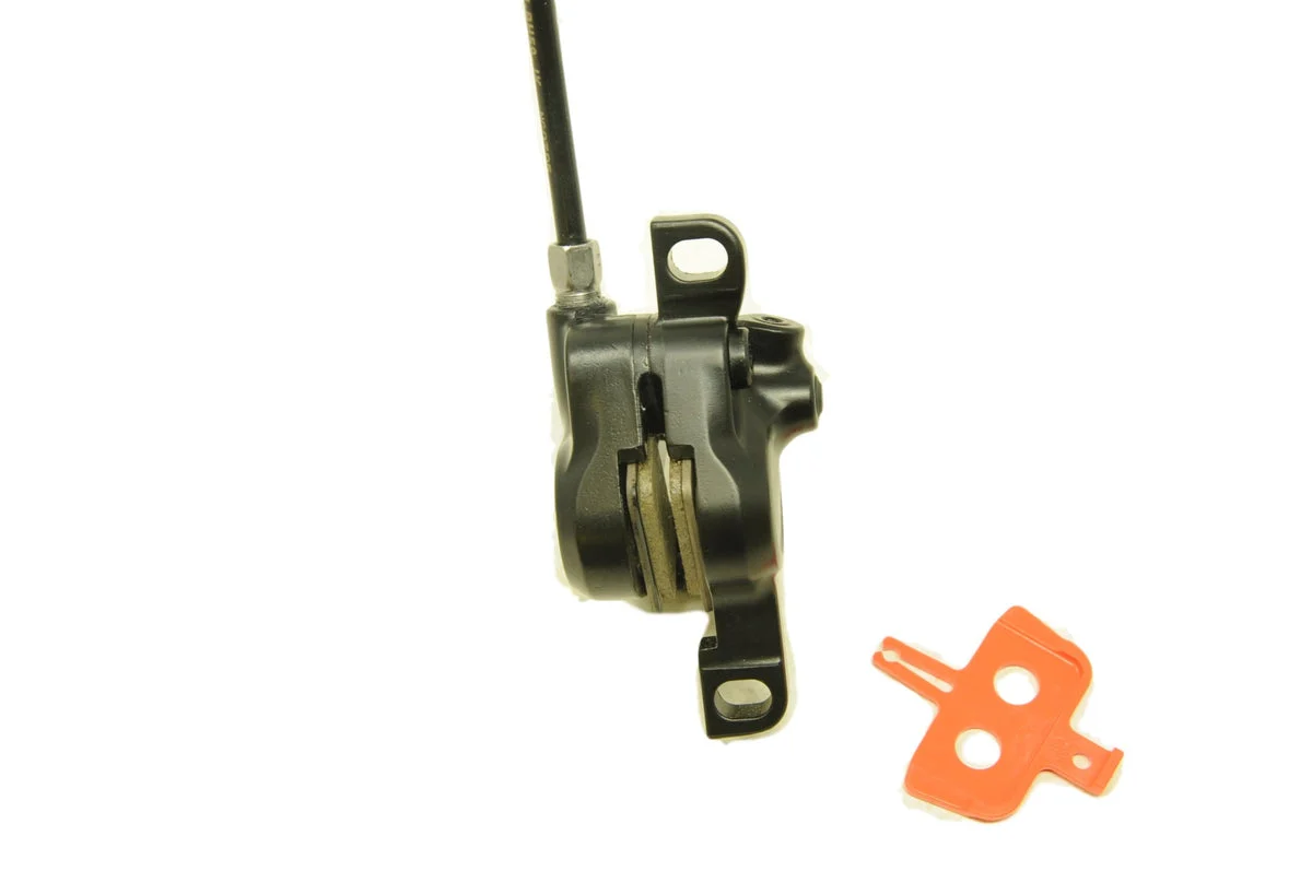 A Shimano Altus Hydraulic Disc Brake Left Bl-m355 Lever 850mm & Caliper European