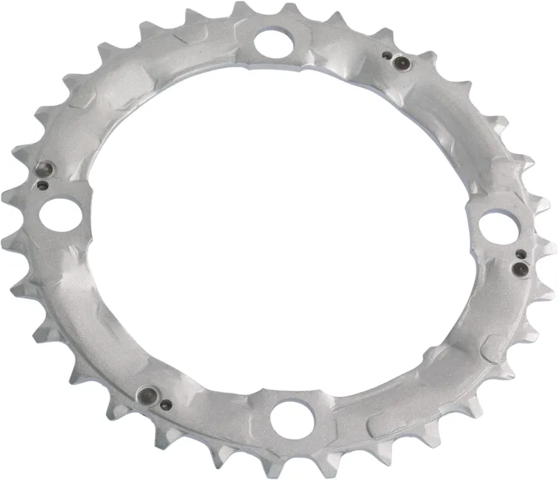 Shimano Deore 32T Middle Chainring in Silver