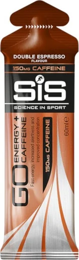 SIS GO Energy + Caffeinated 60ml Gel Double Espresso