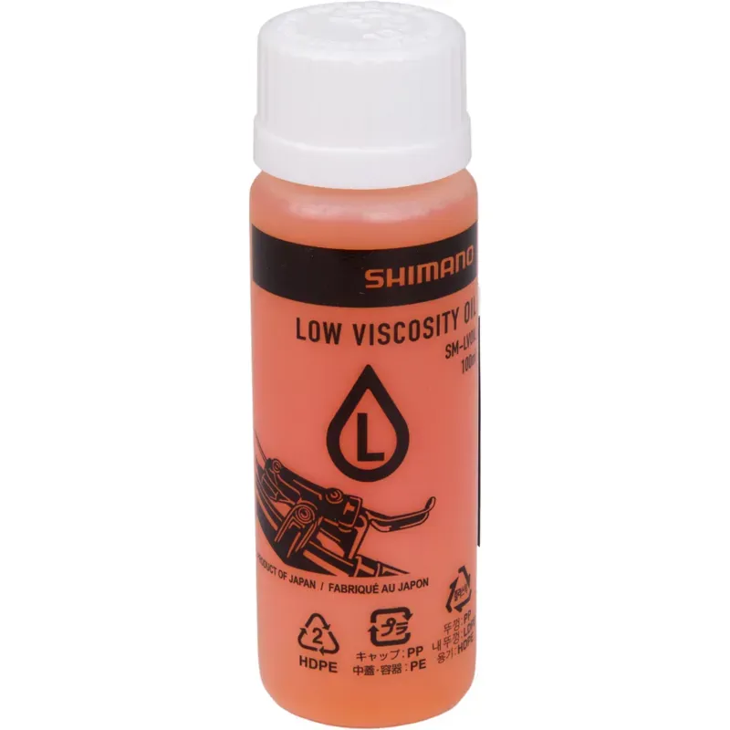 Shimano Low Viscosity Mineral Oil 100ml Yellow