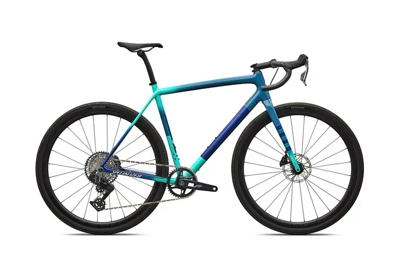 Specialized Crux Expert Gravel Bike in Grey Blue Lagoon