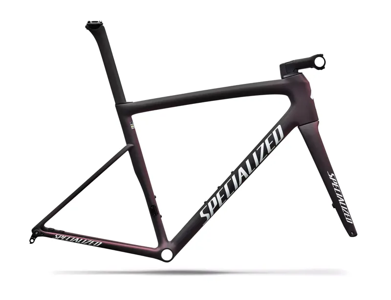 2026 Specialized Tarmac SL8 Road Bike Frameset - Satin Carbon/Red Pearl