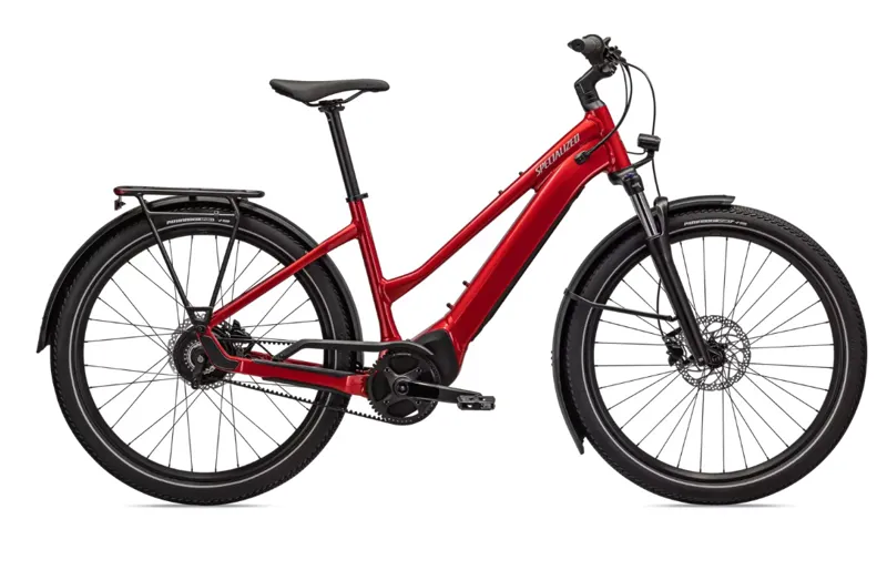 Specialized Turbo Vado 3.0 IGH Step-Through Electric Bike - Red - Size Medium