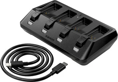 SRAM AXS Battery Base Charger 4-Ports w/Cord Black