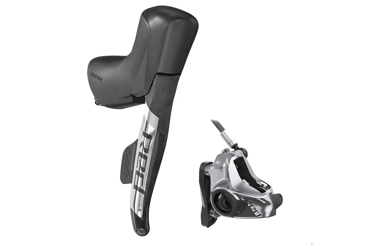 SRAM Red AXS D1 12-Speed Gear Lever and Disc Brake Caliper