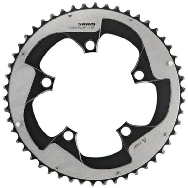 SRAM Red Yaw 11 Speed 110BCD 2-Pin B2 Road Chainring Grey