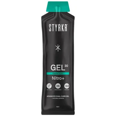 Styrkr GEL30 Nitro Dual-Carb Energy Gel