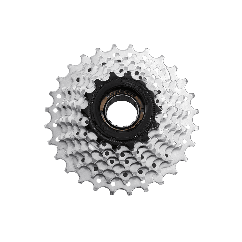 Sunrace 7 Speed Index 14-28 Freewheel Block Screw On Cassette Cog MTB