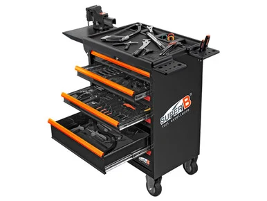 Super B Premium Professional Work Station w/ Plastic Work Tray