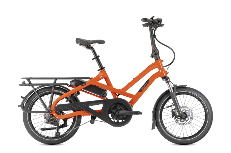Tern HSD P10 Gen.2 Electric Cargo Bike in Orange