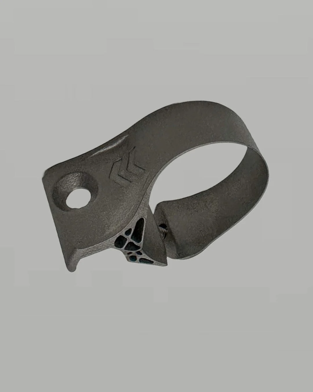 Titanium Front Derailleur Clamp - 3D Printed