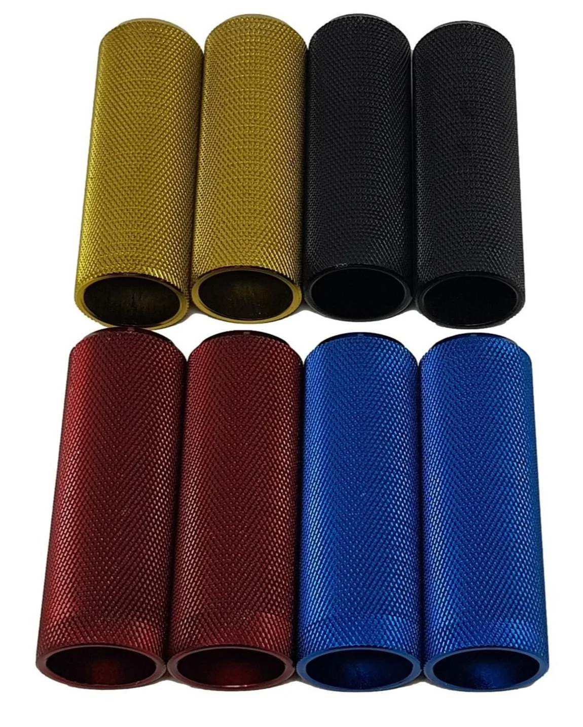 Wellgo Freestyler Bike Trick Nuts Stunt Pegs 14mm Black - Blue - Gold - Red