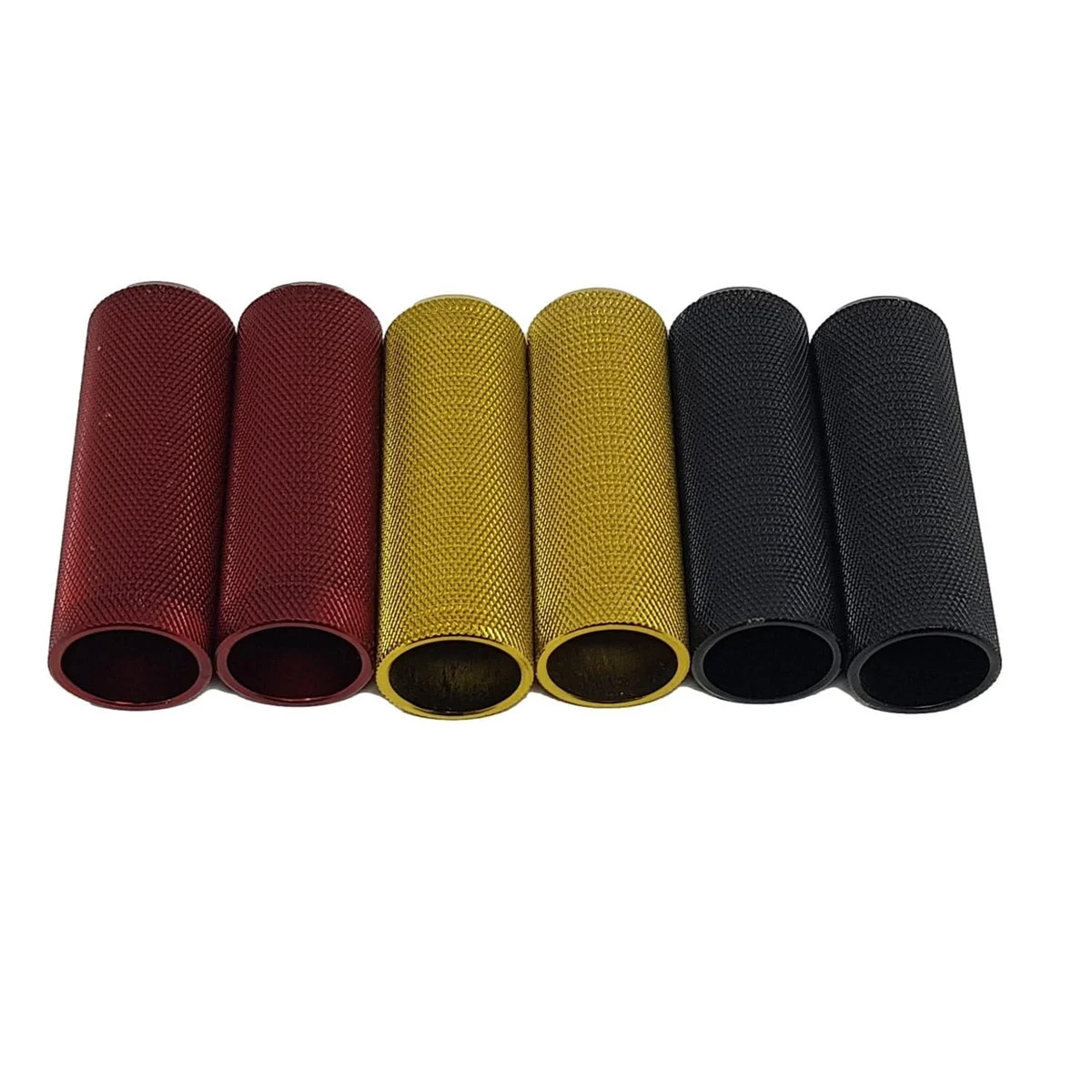 Wellgo Freestyler Bike Trick Nuts Stunt Pegs 3/8" 10mm Black - Gold - Red -
