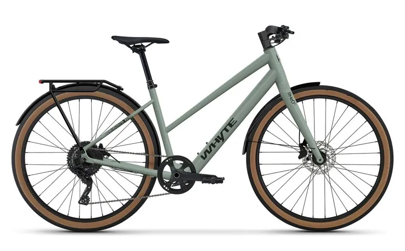 Whyte RHeO 3 ST V1 Electric Hybrid Bike in Gloss Sage Green