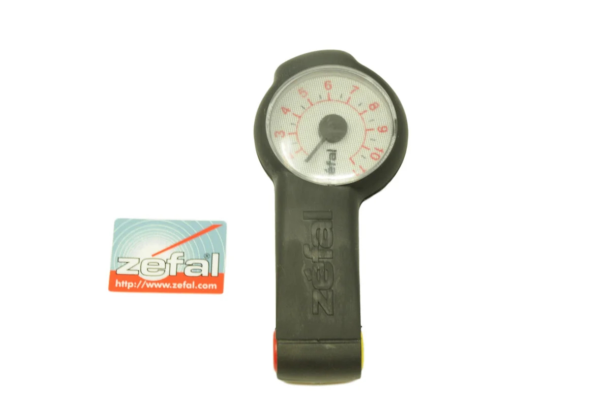 ZEFAL TWIN GRAPH PRESSURE GAUGE FOR CAR TYPE SCHRADER & ALL BIKE VALVES PRESTA