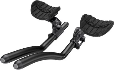 Zipp Vuka Evo110 Aluminium Aerobar Extensions w/Below Mount Clip Bead Blast Black/Gloss Black